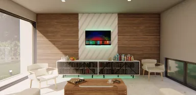 Televizní nástěnný panel