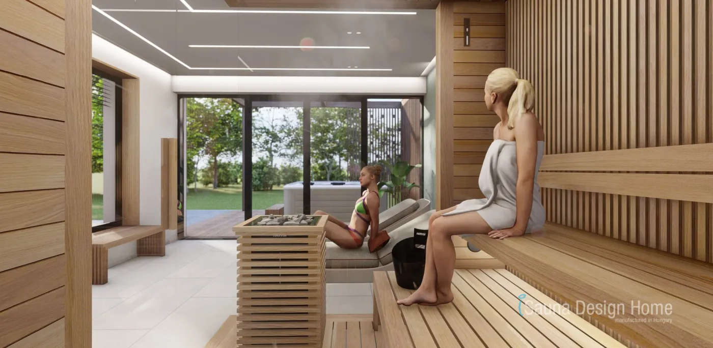 individuální sauna wellness