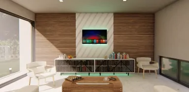 Televizní nástěnný panel Televizní nástěnný panel