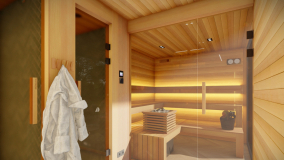Sauna a sprcha
