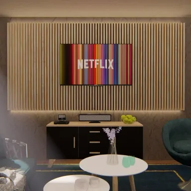 Unikátní designová stěna Unikátní designová stěna
