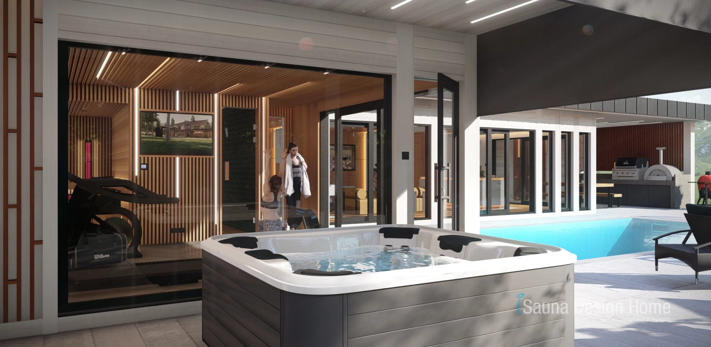 stavba wellness sauny na míru 