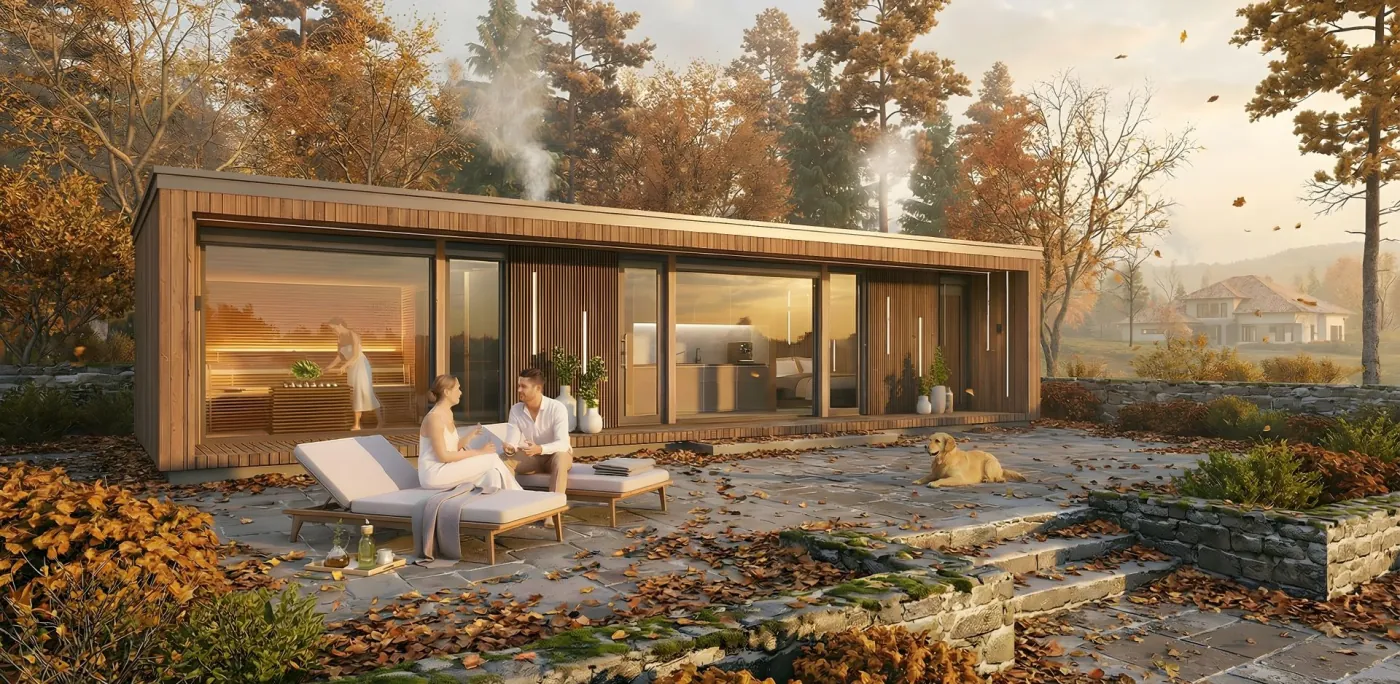 Dizajnový wellness dom