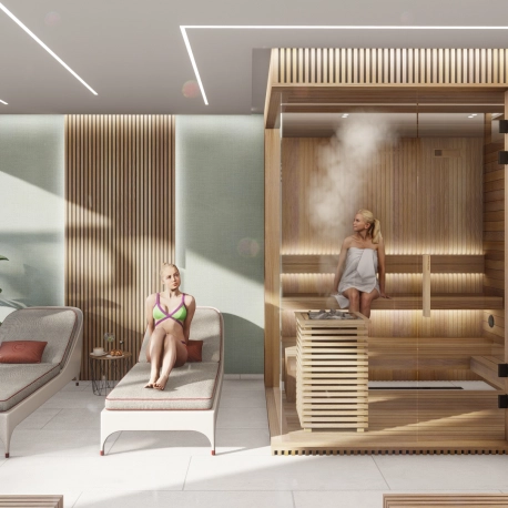 Privátní sauna-wellness prostor na míru