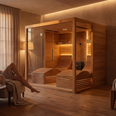Vnitřní sauny, designové sauny, moderní sauny - iSauna Design