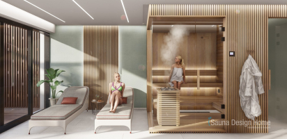 Privátní sauna-wellness prostor 