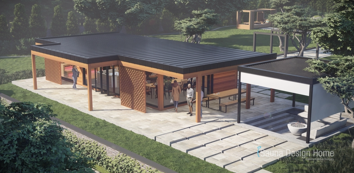 Projektování sauna domu