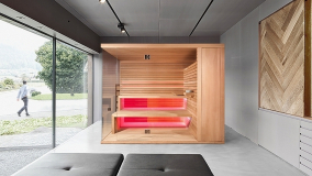 Vnitřní sauny, designové saunové kabiny, moderní sauny